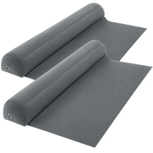 Lilian&Gema 2 Pack Inflatable Bed Rails for Toddlers, Travel Bed Bumper, Portable Toddler Bed Rail for Twin, Full, Queen, King Size Beds, Baby Bed Rail Guard with Non-Slip Flocking for Travel, Home