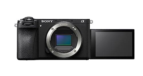 Sony Alpha 6700 – APS-C Interchangeable Lens Camera with 24.1 MP Sensor, 4K Video, AI-Based Subject Recognition, Log Shooting, LUT Handling and Vlog Friendly Functions, Black