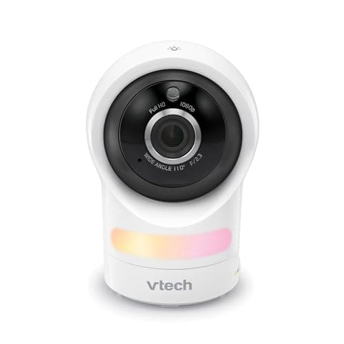 VTech 1080p WiFi Remote Access Video Baby Monitor (IP Camera) with Night Light, RM9761 *** NO Parent Unit, Works with WiFi ONLY, and Customer Supplied Smart Phone, Tablet, or MAC/PC ***