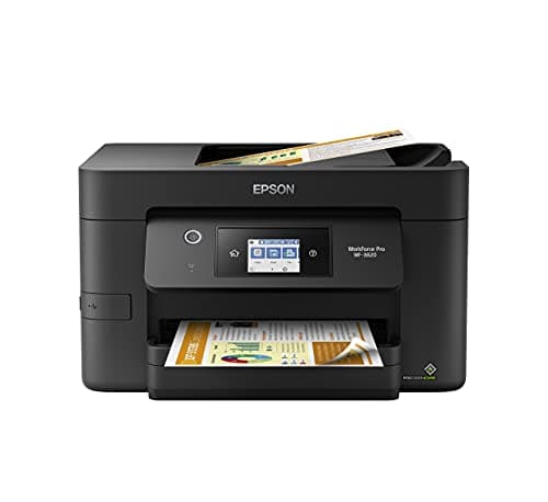 Epson Workforce Pro WF-3820 Wireless All-in-One Printer, Auto 2-Sided Printing 35-Page ADF, 250-sheet Paper Tray and 2.7" Color Touchscreen, Works with Alexa