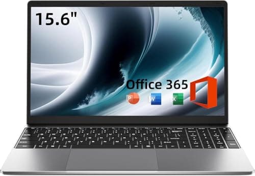 jumper Laptop 15.6 Inch, Office 365 Subscribe, 4GB RAM 128GB Storage Expandable 1TB, 4 Cores Processor, HD Display, Windows 11 Computer, Wi-Fi 5, BT4.2, Type-C, Numpad, for Business and Students.