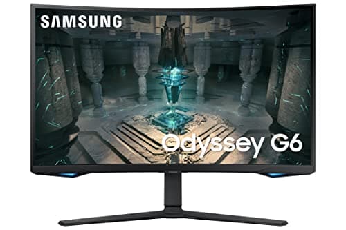 Samsung 27" Curved Gaming Monitor 240hz 1 ms QHD Odyssey G6 - (LS27BG652ENXGO) [Canada Version]