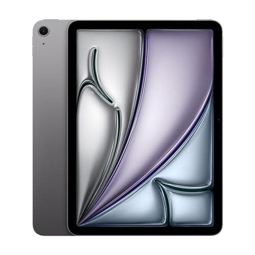 2024 Apple iPad Air (11-inch, Wi-Fi, 256GB) - Space Gray (Renewed)