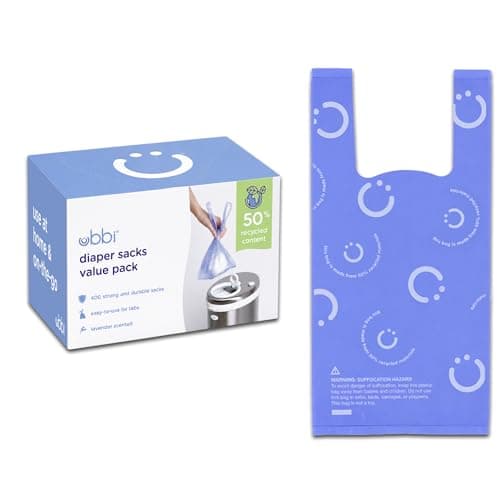 Ubbi Diaper Sacks, 400 ct