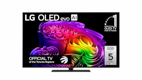 LG 55-Inch G6 OLED evo AI 4K Smart TV – α11 AI Processor Gen3, Hyper Radiant, Reflection Free, Up to 165Hz Refresh Rate, G-SYNC, FreeSync, Dolby Vision/Atmos, webOS, Table Stand Included (55G6S,2026)
