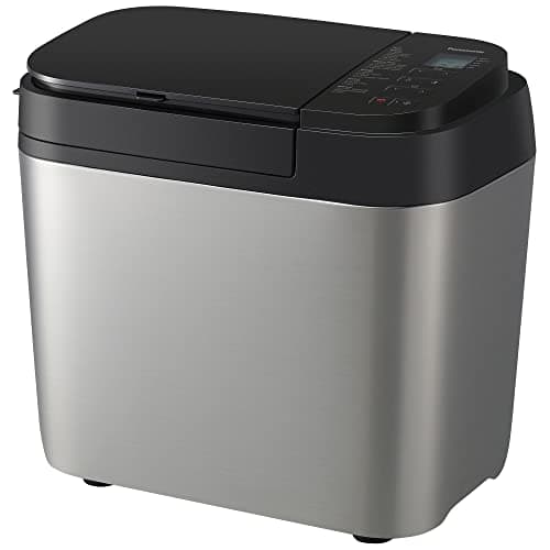 Panasonic SDR2550S Automatic Bread Maker with Advanced Temperature Sensor, Stainless Steel
