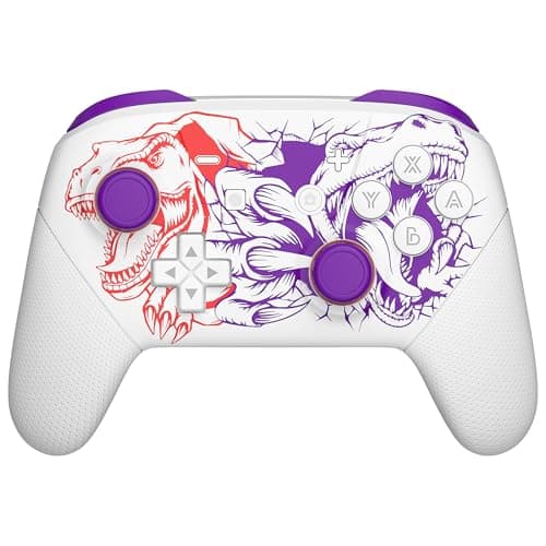 Switch Controller for Nintendo Switch, wireless Switch ProControllers Compatible with Switch, Remote JoystickGamepad Support Vibration/screenshot/wake Up,PURPLE [nintendo_switch]