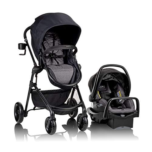 Evenflo Pivot Modular Travel System with LiteMax Infant Car Seat - Casual Grey