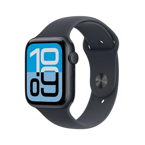 Apple Watch SE 3 [GPS 40mm] Smartwatch with Midnight Case with Midnight Sport Band. Fitness and Sleep Trackers, Heart Rate Monitor, Always-On Display, Water-Resistant