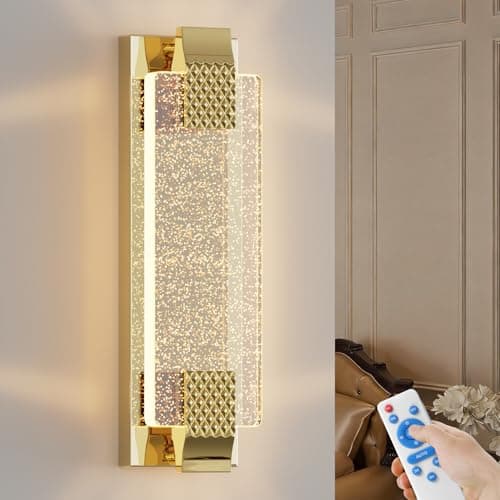 camuucci Battery Operated Wall Sconce,12000mAh Rechargeable Battery Sconce