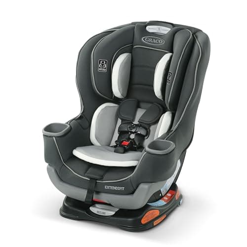 Graco Extend2Fit Convertible Car Seat, 2-in-1 Forward & Rear-Facing Baby Car Seat, 1.8-30 kg (4-65 lb), Carter