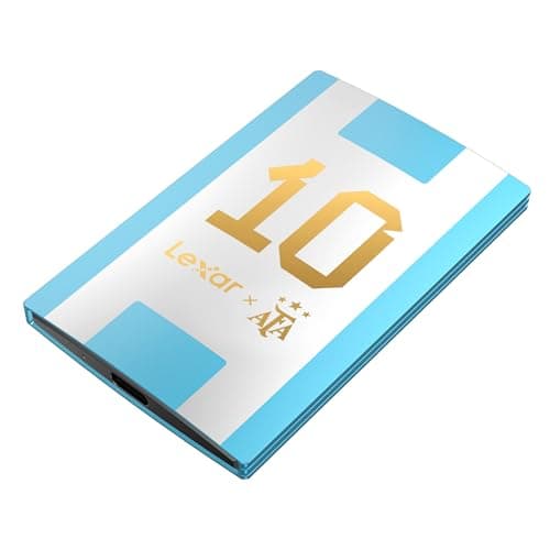 Lexar 1TB SL500 Portable SSD, AFA Edition, Compatible with PC & Mac, iPhone, Smartphones, Tablets, PS5, Xbox, Up to 2000MB/s Read (LSL500X001T-RNXNU)