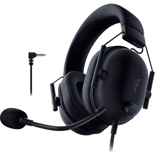 Razer BlackShark V2 X Xbox Gaming Headset: 50mm Drivers - Cardioid Mic - Lightweight - Comfortable, Noise Isolating Earcups - for Xbox Series X, Series S, PS5, PC, Switch via 3.5mm Audio Jack - Black