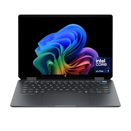 HP OmniBook Ultra Flip 14 inch Next Gen AI Copilot+ 2-in-1 Laptop, Intel Core Ultra 7 256V, 16GB LPDDR5x, 1TB SSD, Intel AI Boost (47NPU Tops), 3K Touchscreen (2880x1800), Win 11 Home (14-fh0006ca)