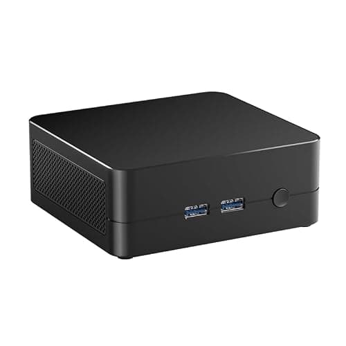 Binxarn Mini PC with AMD Ryzen 5 7430U (6C/12T, Max 4.3GHz,Beat 5500U), 16G RAM, 512G SSD(Up to 8TB), 4K Triple Display, WiFi 6/BT5.2, Mini Desktop for Home/Office/Light Gaming