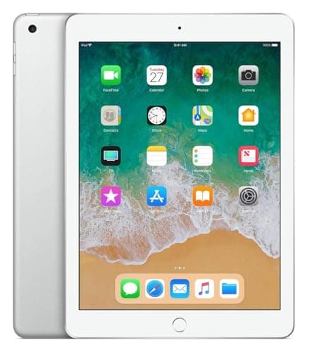 Apple 9.7" iPad (Early 2018, 32GB, Wi-Fi Only, Silver) MR7G2LL/A (Refurbished)