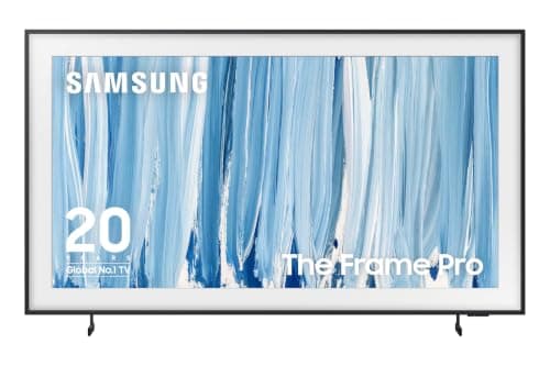 Samsung 55 inch The Frame Pro Neo QLED Mini LED TV, LS03HW, Art Mode, Glare Free, 144Hz Refresh Rate, Neo Quantum HDR, Smart TV, 4k, Dolby Atmos, Samsung TV, Television (QN55LS03HWFXZC, 2026)