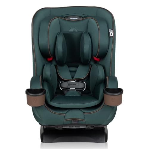 Maxi Cosi Kani 4-in-1 Car Seat, Convertible from Infant to Toddler (1.8-18 kg), Ultra Slim, Washable Seat Cover, Authentic Green