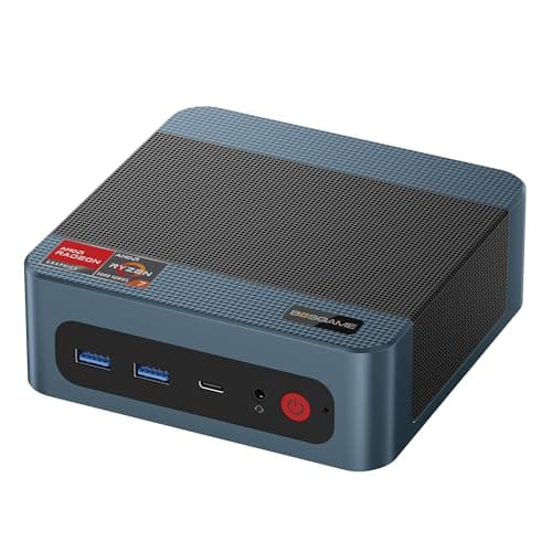 P3 Lite Mini PC Gaming Computers Ryzen 7 6800H, Radeon 680M Graphics, 32GB DDR5 RAM, 1TB PCIe 4.0x4 SSD, 11 Pro,Triple Display (HDMI/DP/USB4),USB4 8K 60Hz,WiFi 6E,BT5.2,Dual 2.5GbE LAN
