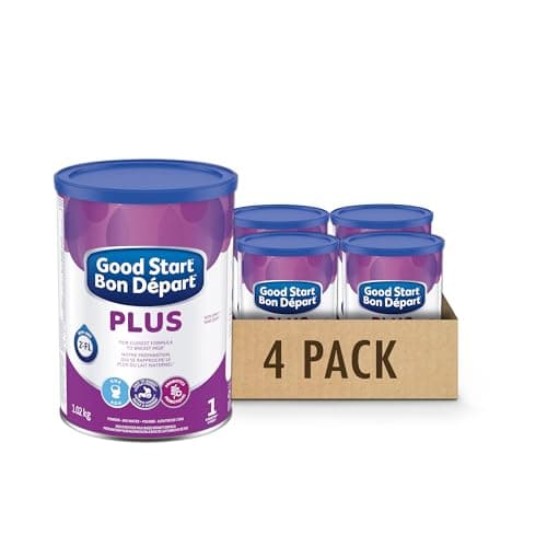 GOOD START Plus 1 Baby Formula, Powder, 0+ Months, 1.02 Kg, 4 Count