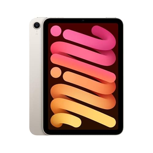 Apple iPad mini (A17 Pro): Apple Intelligence, 8.3-inch Liquid Retina Display, 128GB, Wi-Fi 6E, 12MP Front/12MP Back Camera, Touch ID, All-Day Battery Life — Starlight