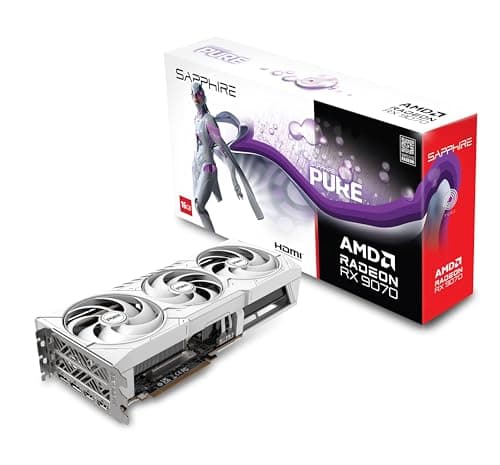 Sapphire Pure AMD Radeon RX 9070 16GB GDDR6 Gaming GPU