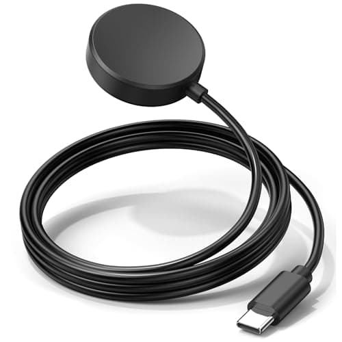 USB C Charger Cable for Samsung Galaxy Watch Charger Compatible with Samsung Galaxy Watch 8/8 Classic/7/6/6 Classic/5/5 Pro/4/4 Classic/3/Active 2 Charger, Replacement USB Type-C Charging Dock, 3.3FT