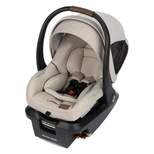 Maxi-Cosi Mico Luxe+ Infant Car Seat, Lightweight, Easy Install with MaxiLock™ Technology, Washable Seat Cover, ClimaFlow™ Ventilation, Side Impact Protection, EcoCare Fabrics