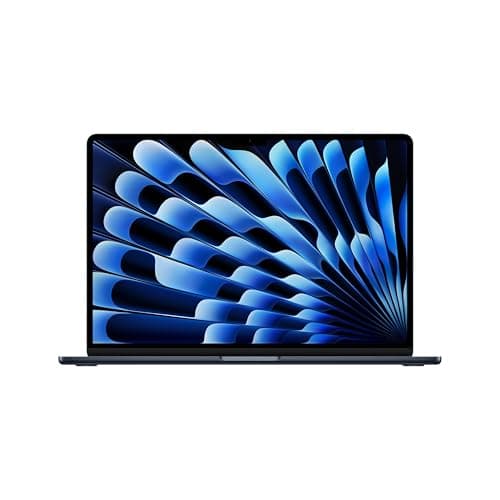 Apple 2026 MacBook Air 15-inch Laptop with M5 chip (10-core CPU and 10-core GPU, 16GB Unified Memory, 512GB SSD Storage) - Midnight - English Keyboard