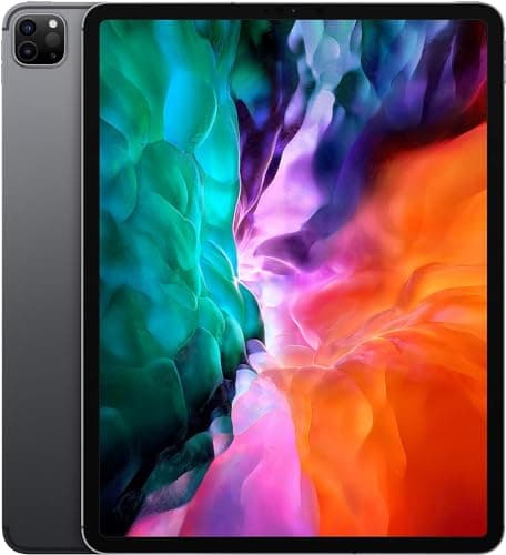 Early 2020 Apple iPad Pro 4th Gen (12.9 inch, Wi-Fi + Cellular, 128GB) Space Gray (Renewed)