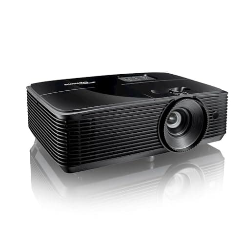 Optoma High Performance Projector for Movies & Gaming, 3600 Lumens, Lamp