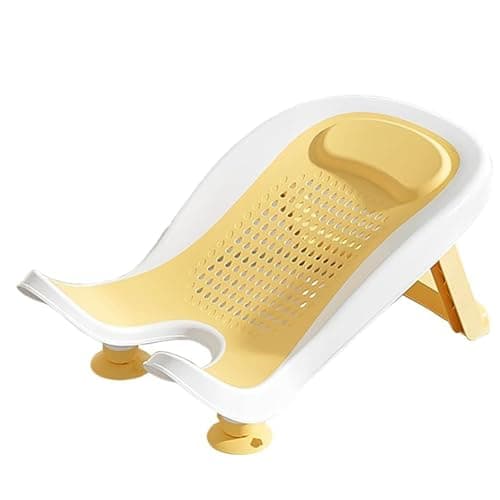 WADY 1 Pcs Multifunctional Infant Bath, Lying Down Shower Basin for Home Use, Bathtubs, Counter Sink Or Bathtubs Bathtub Shower Bed (Yellow)