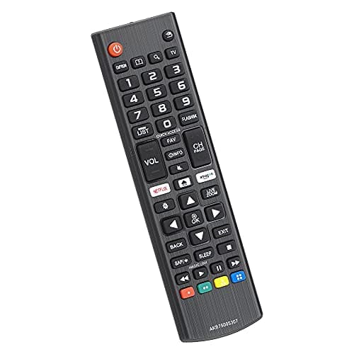 Universal Replacement for All LG Remote Control Smart TV OLED LCD LED HDTV 3D 4K Smart TVs AKB75095307 32LJ550B 43UJ6300 55LJ5500 55UJ6050 AKB75375604 AKB74915305