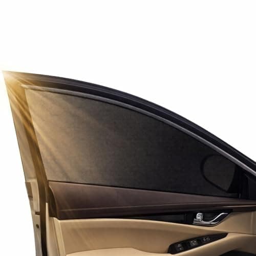 Car Window Screens for Mazda CX90 6&7 Seat 2025 2024, 4 Pack Breathable Mesh Car Window Shades for Camping Sun Protection UV Privacy Fit Most