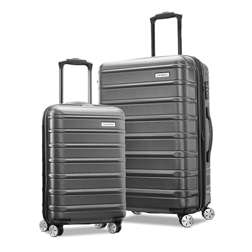 Samsonite Omni 2 2pc Set (CO/M), Model Number - 141133-2849, Brushed Anthracite