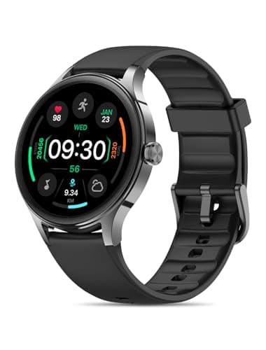 Smart Watch for Men Women, 1.27" HD Touchscreen Fitness Tracker, Bluetooth Calling, 100+ Sports Modes, Heart Rate Sleep Monitor, DIY Dial, IP68 Waterproof, Compatible with Android & iOS