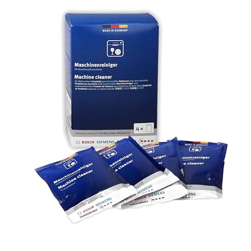 Original Bosch 00312477 Dishwasher Cleaner - 4 Packs 45g (4x45)