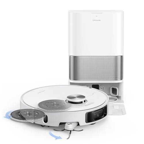 DREAME L40s Ultra Robot Vacuum and Mop, 19,000Pa Suction, Auto-Empty, Mop Self-Cleaning, 100% Detangling DuoBrush, Extending Mops and Side Brush, 1.57in Obstacle Clearing, App & Voice Control