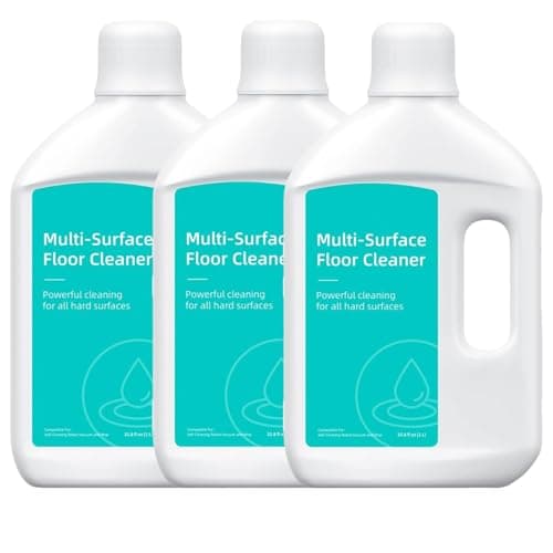 3-Pack Floor Cleaning Solution Compatible with Dreame L10s Ultra/L20 Ultra/X50 Ultra/L10s Pro Ultra/X40 Ultra/L40 Ultra/X30 Ultra/L30 Ultra/D10 Plus/D10 Plus Gen 2/X40 Master/L10s Ultra Gen 2