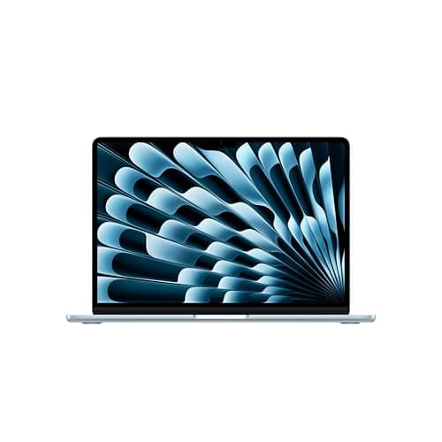 Apple 2026 MacBook Air 13-inch Laptop with M5 chip (10-core CPU and 8-core GPU, 16GB Unified Memory, 512GB SSD Storage) - Sky Blue - English Keyboard