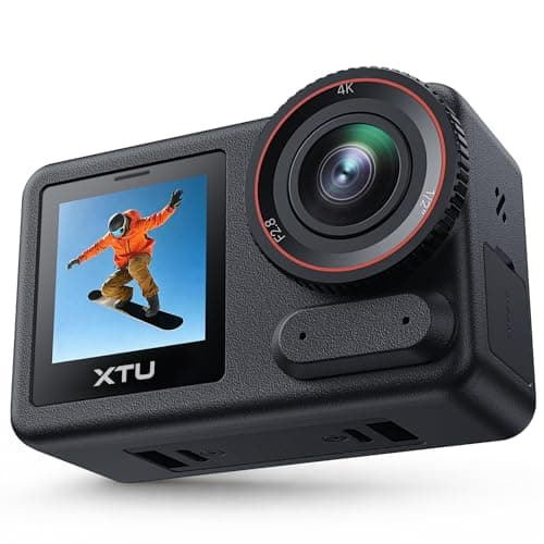 XTU S7 PRO 4K Action Camera 50FPS - Super 5.0 Stabilization, AI ISP