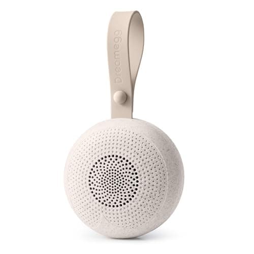 Dreamegg Portable Sound Machine for Baby - Eco-Friendly White Noise Machine with 21 Soothing Sounds, 1800mAh Rechargeable Battery, Timer & Volume Control, Baby Sound Machine for Travel, Nursery & Gift