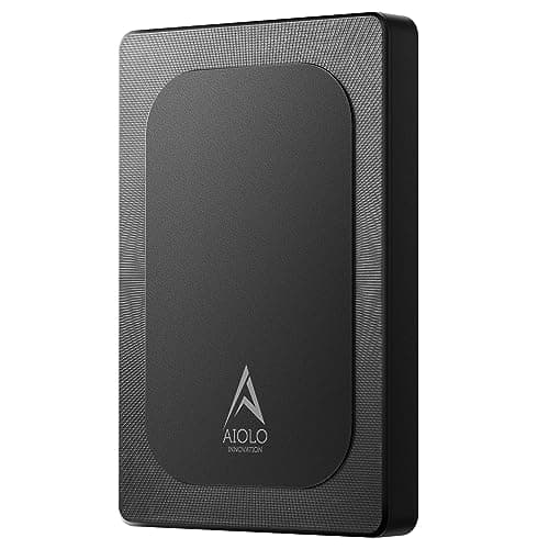 Aiolo Innovation 1TB Ultra Slim Portable External Hard Drive USB3.0 HDD for PC, Mac, Laptop, PS4, Xbox one,Xbox 360-Super Fast Transmission