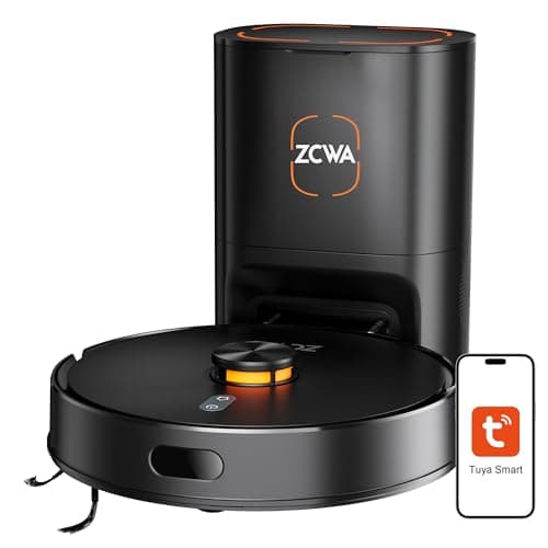 Robot Vacuum and Mop Combo, 90 Day Self-Emptying, 10000Pa Suction, 3-in-1 Robotic Vacuum with dToF LiDAR Navigation, Anti-Tangle, 160 Min Runtime, Ideal for Hard Floor, Pet Hair & Carpet