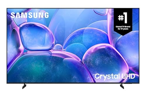 SAMSUNG 75-Inch U7900 Crystal UHD 4k Smart TV, Crystal Processor 4K, HDR, Metal Stream Design, Q-Symphony, Gaming Hub, 2 HDMI - [UN75U7900FFXZC] [Canada] (2025)