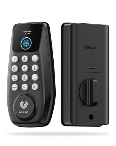 DESLOC C110 Fingerprint Smart Door Lock with Display