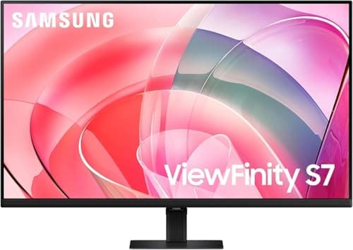 Samsung Viewfinity 27 Inch 4K UHD (3,840 x 2,160) High Resolution IPS Monitor Monitor with HDR 10, Multiple Ports, Intelligent Eye Care, Black (LS27D702EANXGO) [Canada Version]