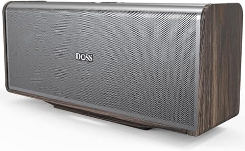 DOSS SoundBox Ultra Bluetooth Speaker with 2.1 Sound Channel Audio, 80W Superior Sound with Deep Bass, Two DSP Technologies, 18H Playtime, BT 5.3, Wireless for Home, Office, Livingroom