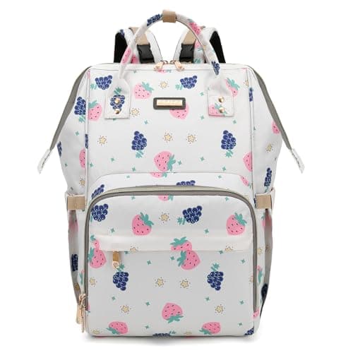 Diaper Bag Backpack for Women, Baby Bags for Girls,Diaper Bag with Changing Pad, and Insulated Pockets