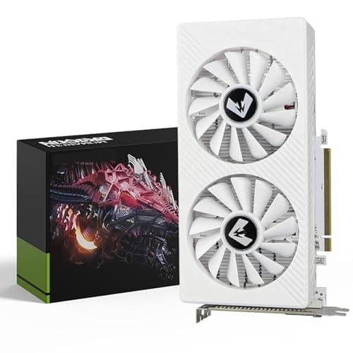 MOUGOL AMD Radeon RX 580 Gaming Graphics Card, 8GB 2048SP GDDR5 256-Bit, Dual Fan Cooling, DP/HDMI/DVI Video Output, PCI Express X16 3.0, Computer GPU Support Windows 11/10/7 Desktop PC